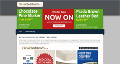 Desktop Screenshot of classicbeds.weebly.com