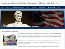 Tablet Screenshot of mortgagerelief.weebly.com