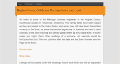 Desktop Screenshot of hughesokindex.weebly.com