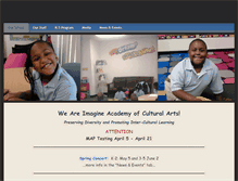 Tablet Screenshot of imagineaca.weebly.com