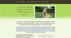 Desktop Screenshot of happycamperpetsitting.weebly.com