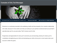 Tablet Screenshot of examplesofdirtytextmessages701.weebly.com