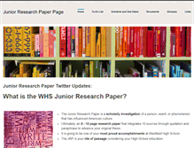 Tablet Screenshot of bvjrp.weebly.com