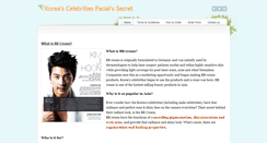 Desktop Screenshot of koreafacialsecret.weebly.com
