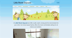 Desktop Screenshot of littlerootsdaycare.weebly.com
