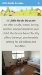 Mobile Screenshot of littlerootsdaycare.weebly.com