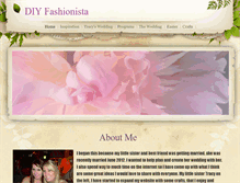 Tablet Screenshot of diyfashionista.weebly.com