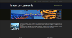 Desktop Screenshot of leasesourcesmanila.weebly.com