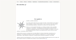 Desktop Screenshot of enespanol4.weebly.com