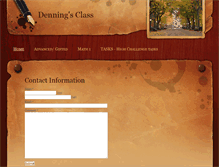 Tablet Screenshot of denningsclass.weebly.com