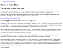 Tablet Screenshot of businessnameideas.weebly.com