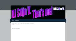 Desktop Screenshot of djstijnv.weebly.com