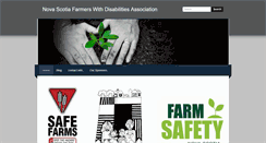 Desktop Screenshot of nsfarmerswithdisabilities.weebly.com
