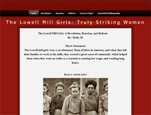 Tablet Screenshot of lowellmillgirls1.weebly.com