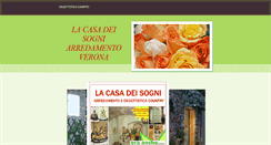 Desktop Screenshot of lacasadeisogni.weebly.com