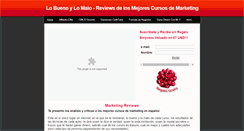 Desktop Screenshot of marketingreviews.weebly.com