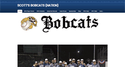 Desktop Screenshot of bobcatsbaseball.weebly.com