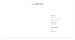 Desktop Screenshot of nakeddiva.weebly.com