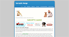 Desktop Screenshot of dogsarcopticmange.weebly.com
