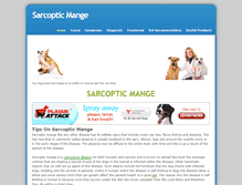Tablet Screenshot of dogsarcopticmange.weebly.com