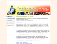 Tablet Screenshot of complementarias.weebly.com