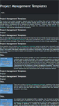 Mobile Screenshot of getprojecttemplates.weebly.com