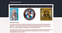 Desktop Screenshot of franciscanunion.weebly.com