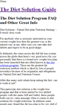 Mobile Screenshot of dietsolutionprogram.weebly.com