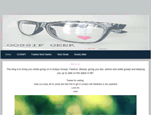 Tablet Screenshot of apgossipgeek.weebly.com