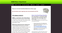 Desktop Screenshot of nsmsmusic.weebly.com