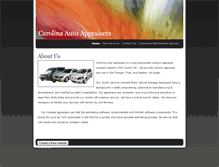 Tablet Screenshot of carolinaautoappraisers.weebly.com