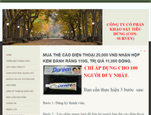 Tablet Screenshot of khaosattieudung.weebly.com