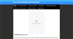 Desktop Screenshot of mrsfreedstechnology.weebly.com