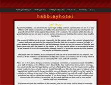 Tablet Screenshot of habbleyhotel.weebly.com