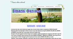 Desktop Screenshot of bisnisonline-diinternet.weebly.com