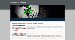 Desktop Screenshot of michiganlifeinsurance.weebly.com
