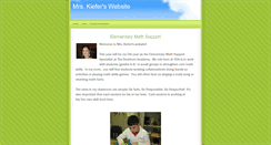 Desktop Screenshot of nicolekiefer.weebly.com