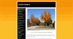 Desktop Screenshot of eastlakevillageiii.weebly.com