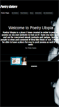 Mobile Screenshot of poetryutopia.weebly.com