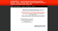 Desktop Screenshot of biospray-jakarta.weebly.com