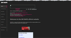 Desktop Screenshot of bmmaps.weebly.com