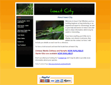 Tablet Screenshot of insectcity.weebly.com