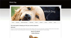 Desktop Screenshot of findyourdog.weebly.com