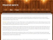 Tablet Screenshot of musclerevxreview.weebly.com