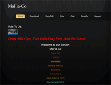 Tablet Screenshot of mafia-cov1.weebly.com