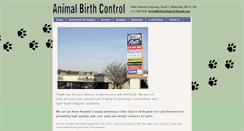 Desktop Screenshot of animalbirthcontrolllc.weebly.com