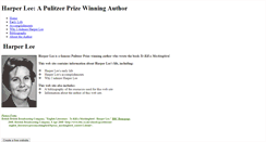 Desktop Screenshot of harperlee.weebly.com
