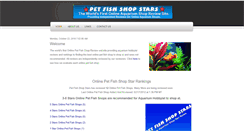 Desktop Screenshot of petfishshops.weebly.com