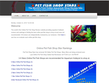 Tablet Screenshot of petfishshops.weebly.com