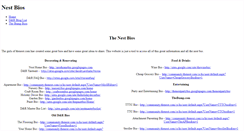 Desktop Screenshot of nestbios.weebly.com